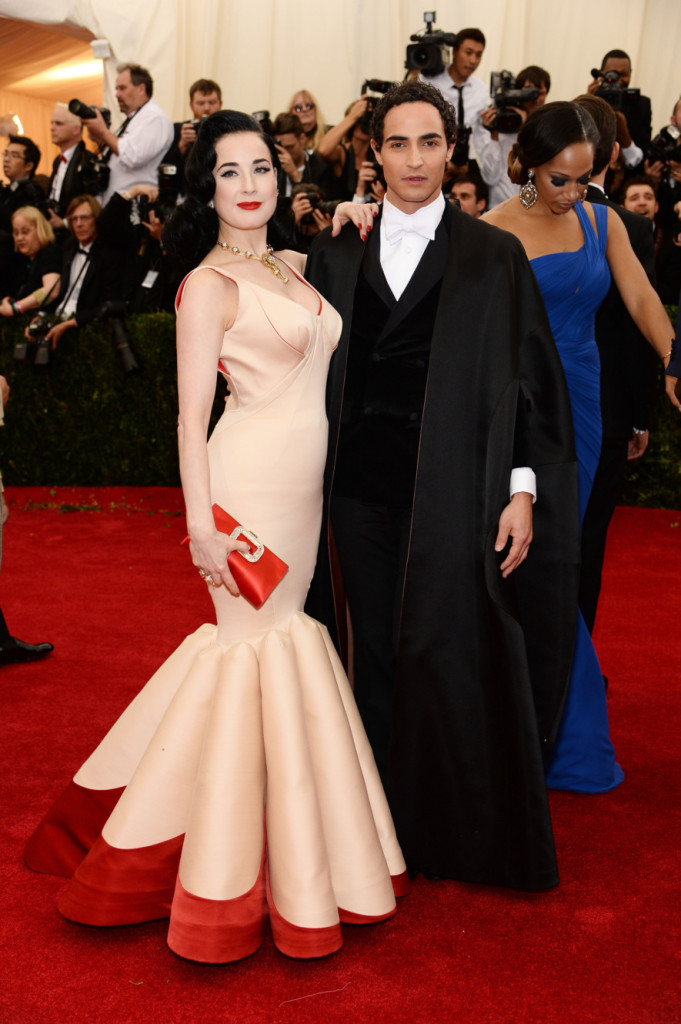 Dita Von Teese, Zac Posen