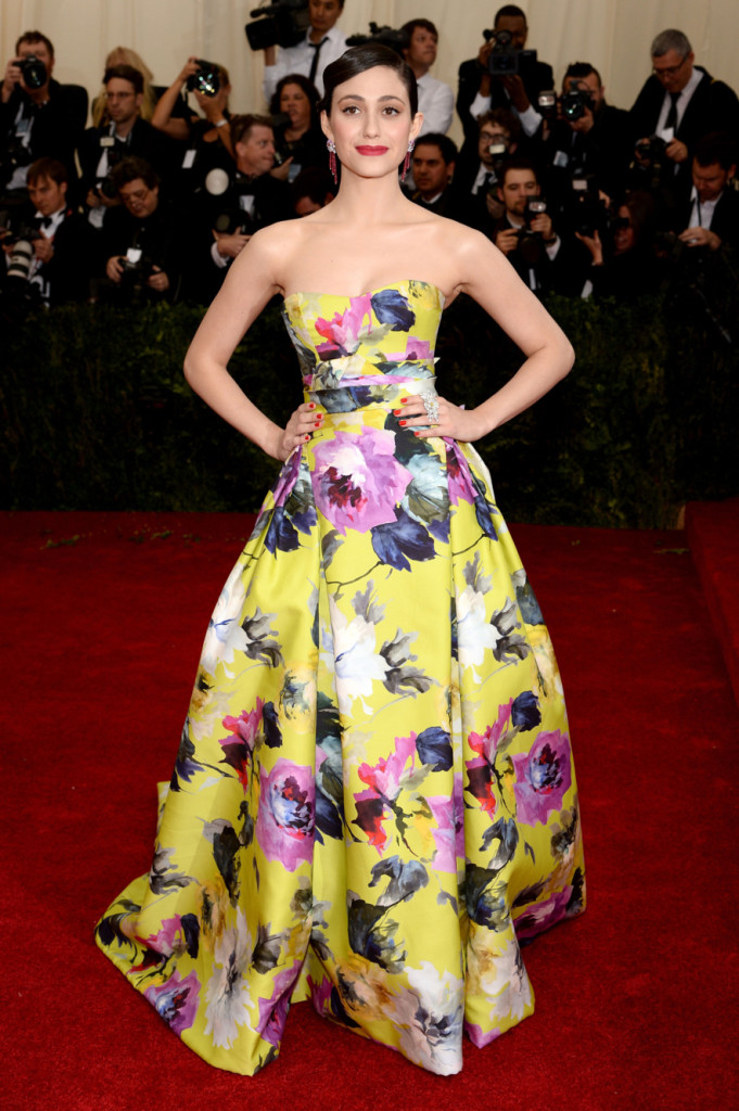 Emmy Rossum - Carolina Herrera