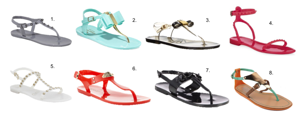 Jelly Flat Sandals