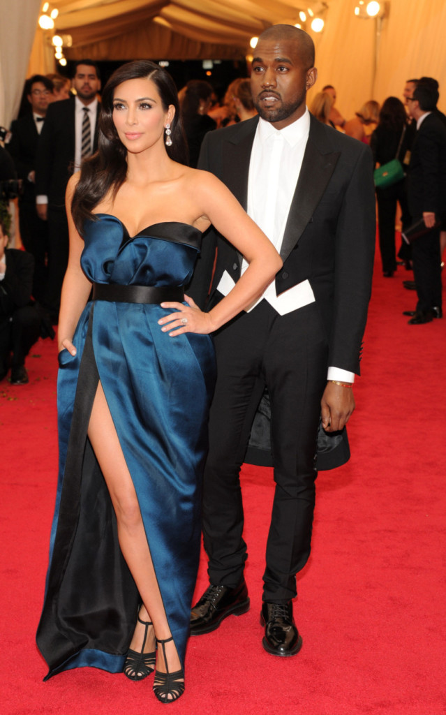 Kim Kardashian n Kanye West - Lanvin
