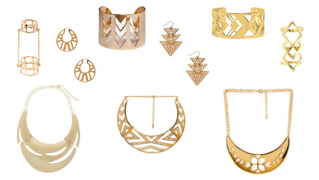 Geo Cut Out Jewelry