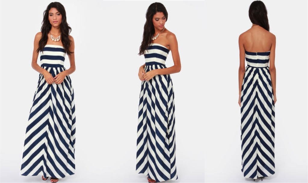 Lulus Striped Dress