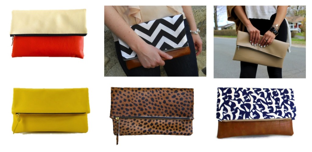 Etsy Folderover Clutches