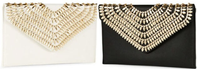 Accessories, Bag Desires, Beaded Clutch, Fashion Talk, LA SERA Aria Gold Clutch, Lord & Taylor