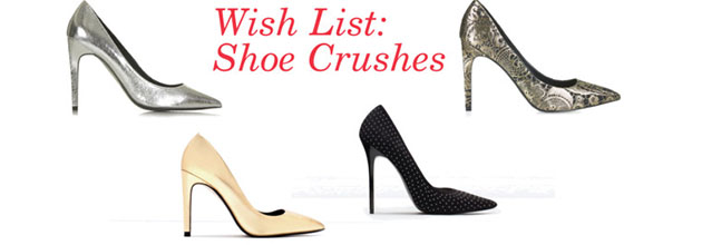 Fashion Talk, Shoe Crush, Zara, Topshop, Lulus, Shoes, New Year's Eve, Wish List