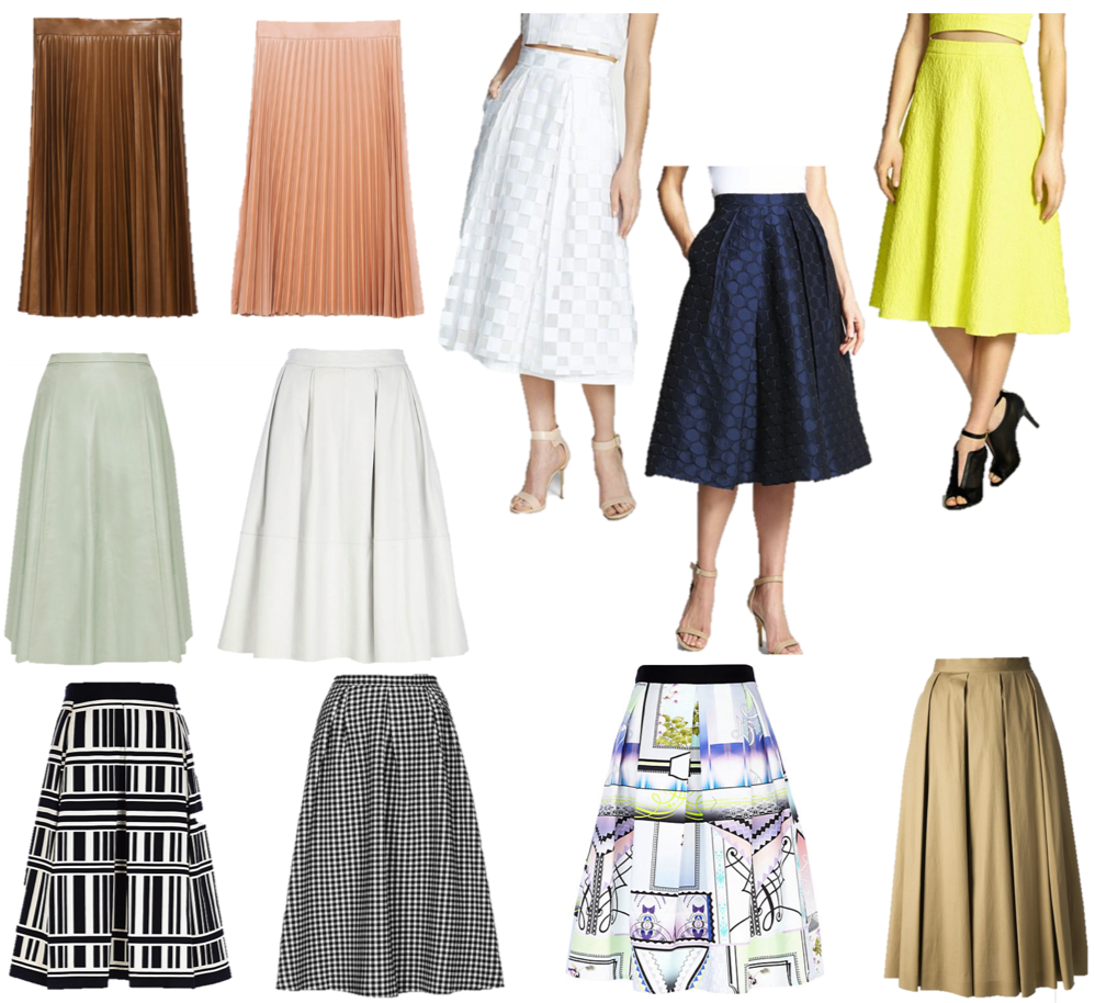 Trend Lust: Midi Skirts | According to Yanni D