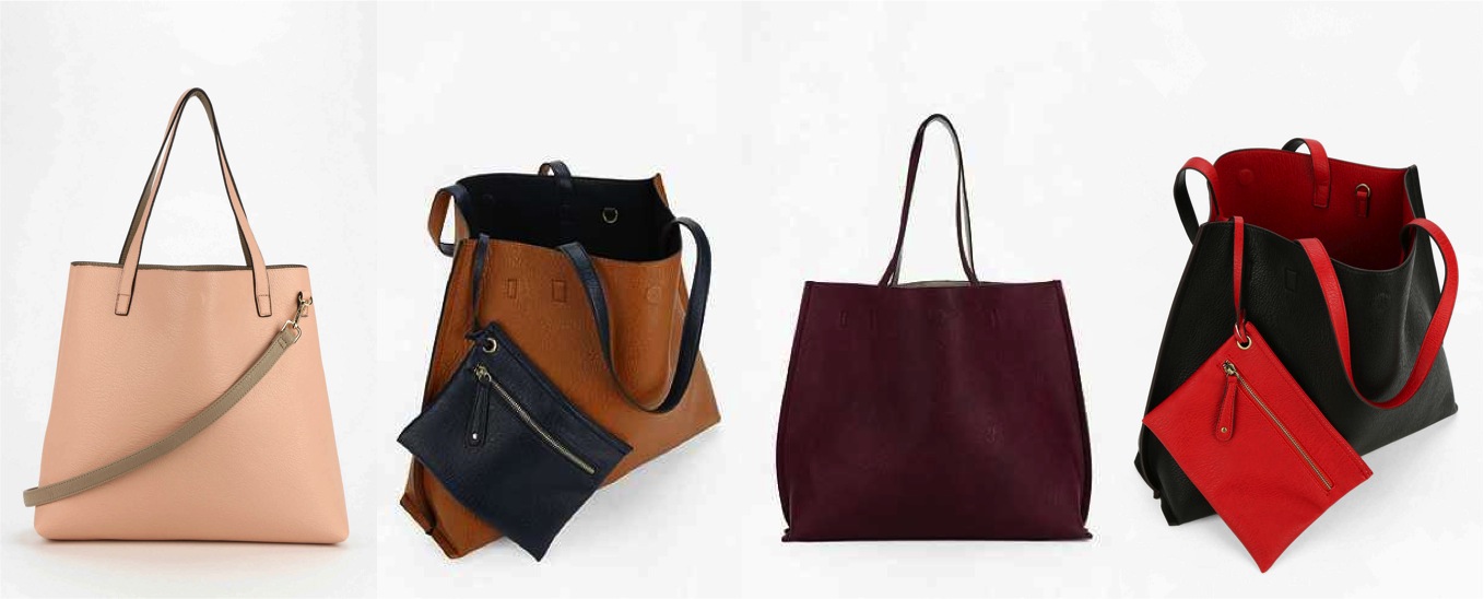 Bag Desires: Reversible Vegan Leather Oversized Tote Bag | According to ...